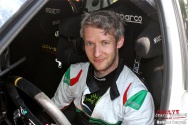 Rallye Český Krumlov: Přeskupení v Jelení zahradě v Českém Krumlově